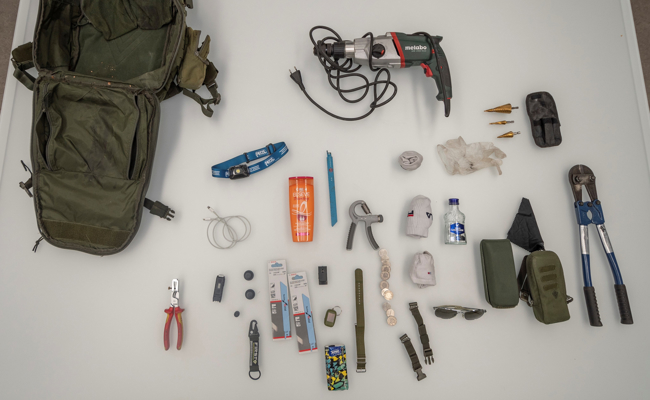 Sein Taschenlampenlicht verriet ihn: Einbrecher in flagranti erwischt