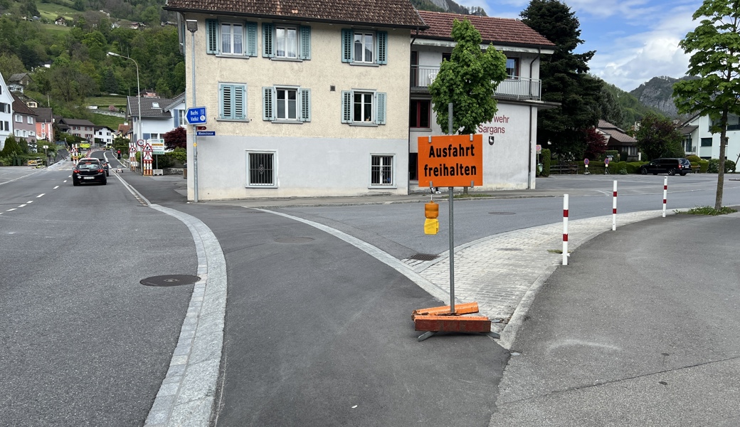 Der tödliche Unfall passierte in Sargans im Bereich der Schwefelbadkreuzung.