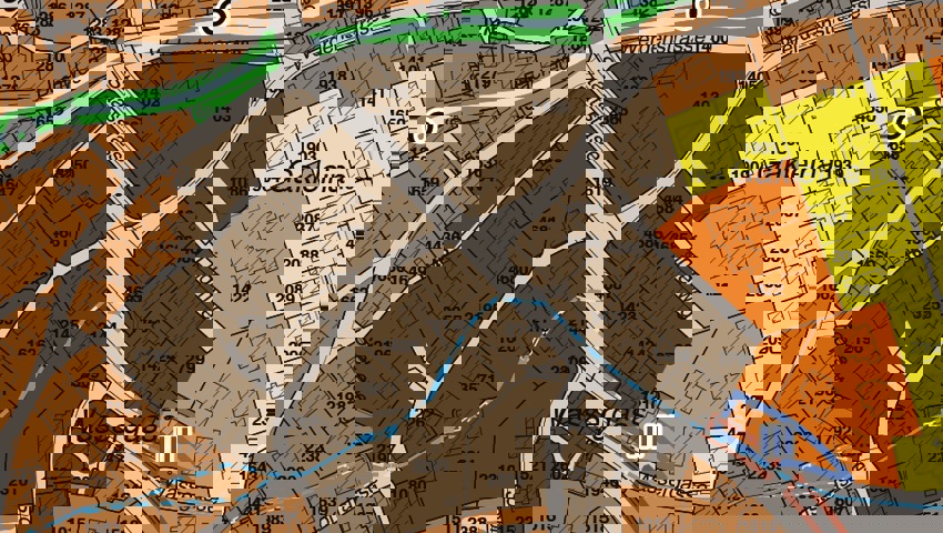  Perimeter der Zentrumsplanung. 