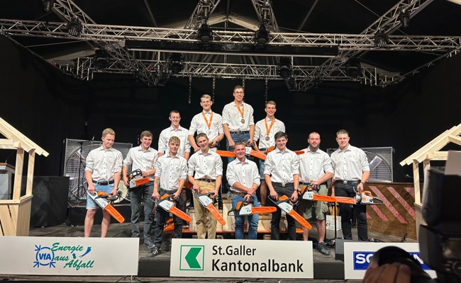 Swiss-Skills-Teilnehmer zimmerten mit sehr hoher Präzision