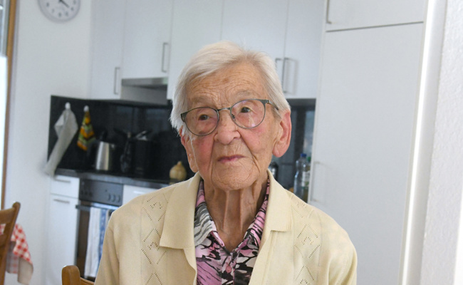 Viel Milch getrunken und gute Gene: «Zusli» feiert ihren 100. Geburtstag
