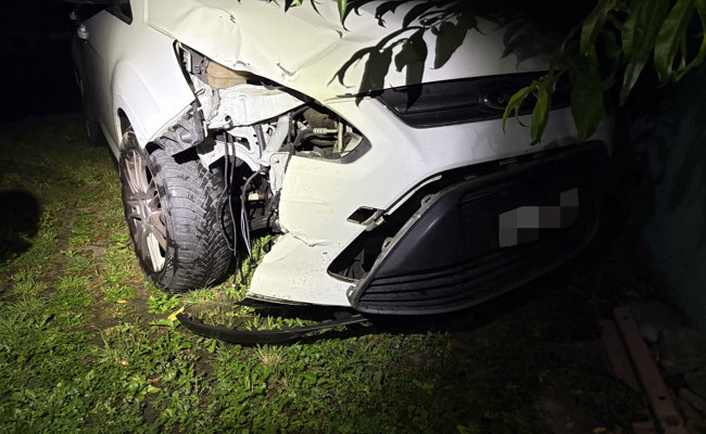 Unfallfahrer flüchtet nach Hause