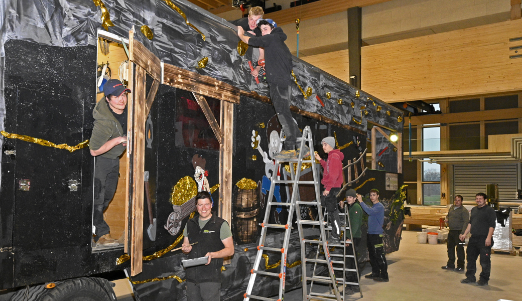 In fasnächtlicher Goldgräberstimmung