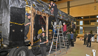 In fasnächtlicher Goldgräberstimmung