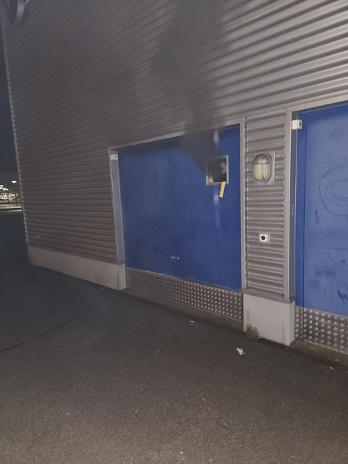 So sah es aus, als die Feuerwehr vor Ort eintraf.