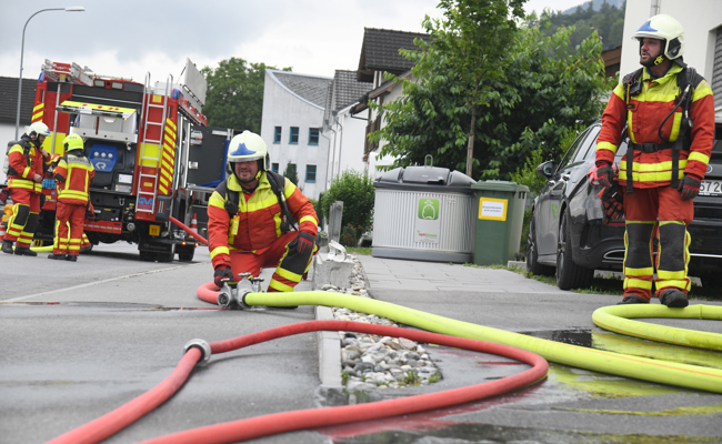 Die Feuerwehr Werdenberg Süd zeigte ihre Einsatzmöglichkeiten