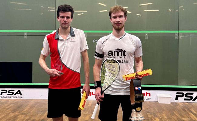 Yannick Wilhelmi ist Sieger der Swiss Open