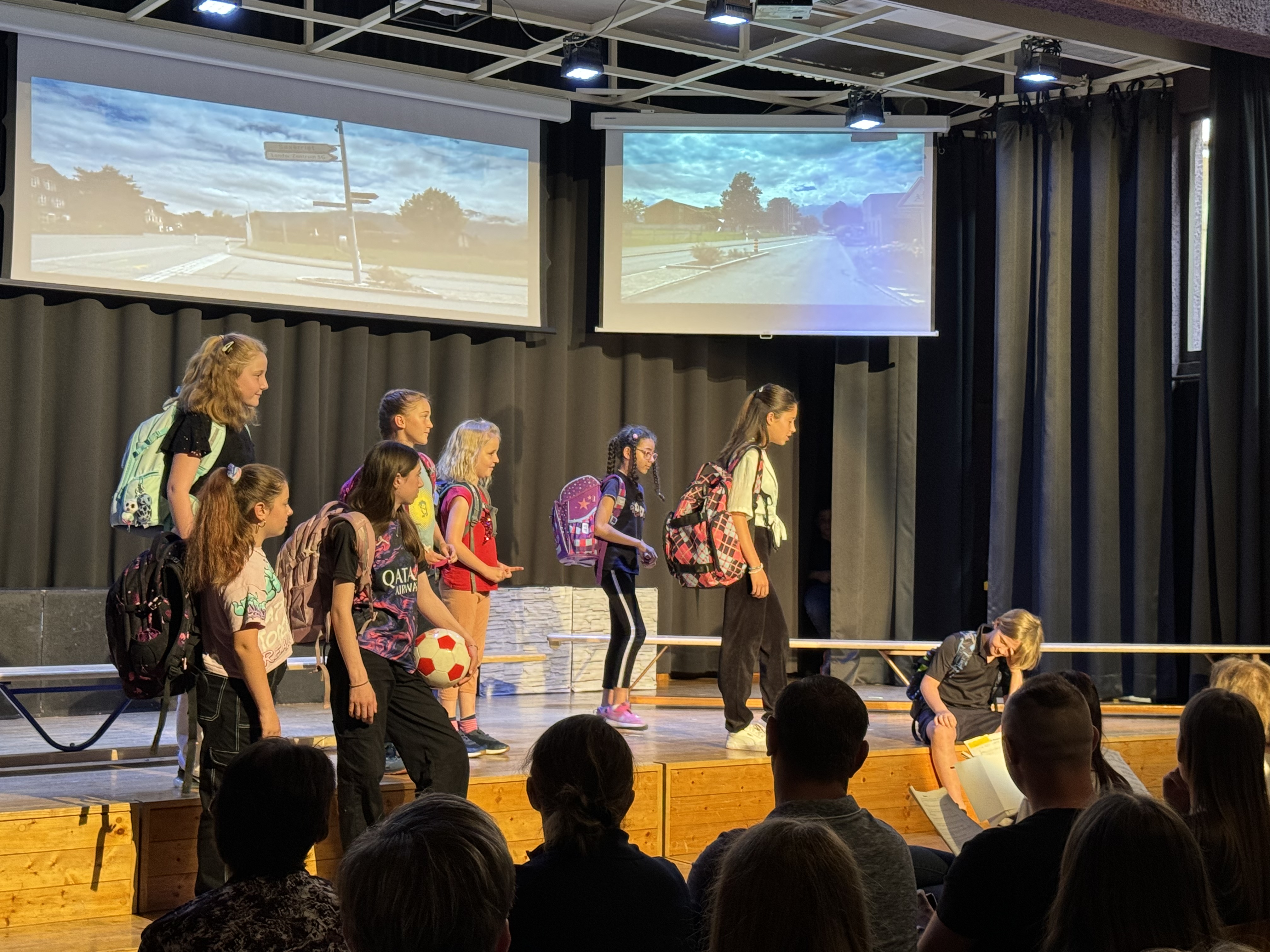 Kinder vom Kindergarten bis zur 6. Klasse machten beim Projekt mit.