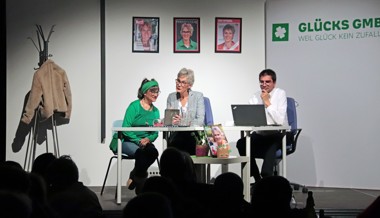 Dinner-Theater über das Geschäft mit Glück
