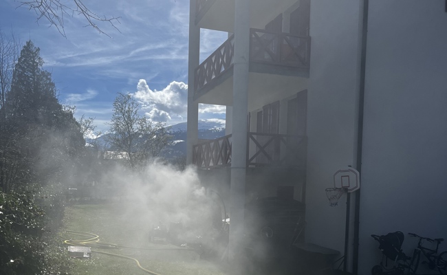 Brand in einer Wohnung – Bewohner unverletzt