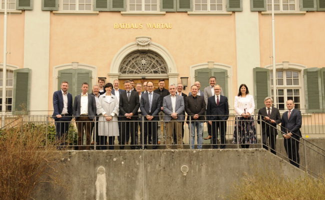 Die St.Galler Regierung traf sich am Dienstag im Wartau zur Landsitzung