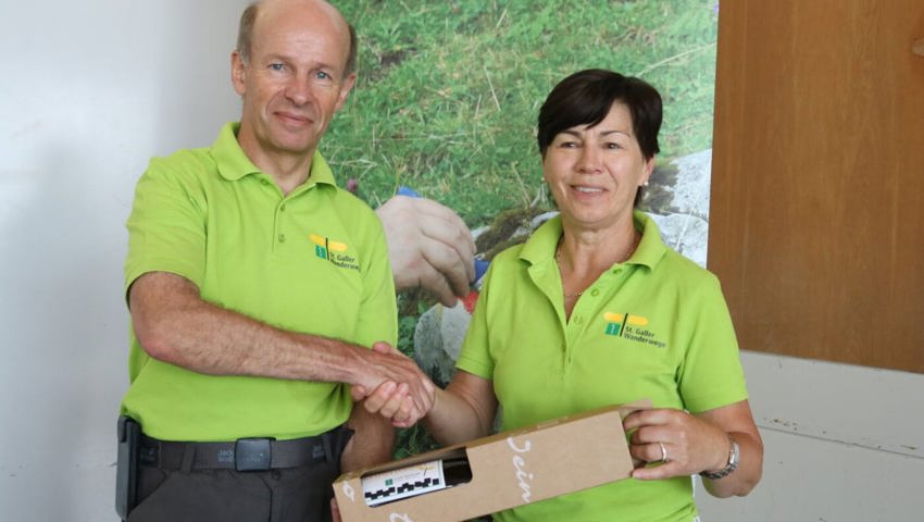  Stefan Frei ist Präsident des Vereins St.Galler Wanderwege. 