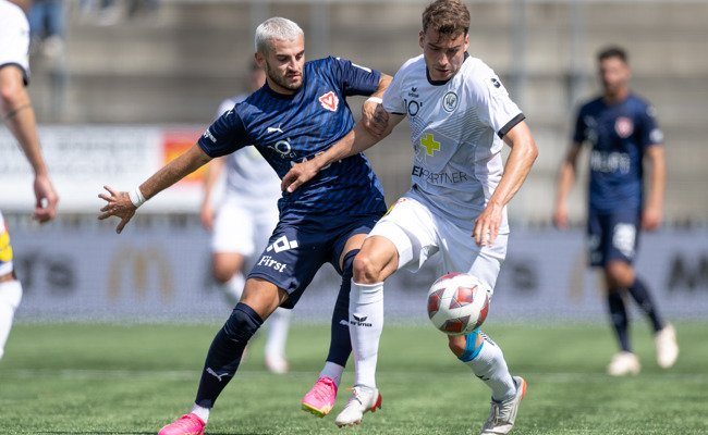 Der Buchser Tim Staubli trifft gegen Vaduz