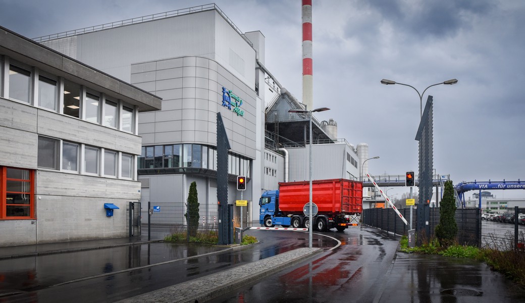 Gibt es eine Biogasanlage neben der neuen KVA?