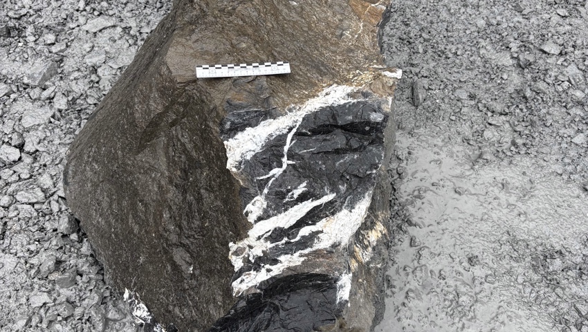 Der Arbeiter wurde von einem Fragment eines grösseren, beim Aufschlag auf den Boden zersprungenen Felsbrockens getroffen.
