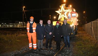 Bahn frei für den Doppelspurverkehr: Ab Sonntag rollt der Halbstundentakt