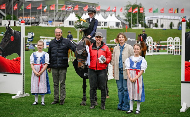 Hedda Fluri siegt einmal mehr beim CSIO Schweiz