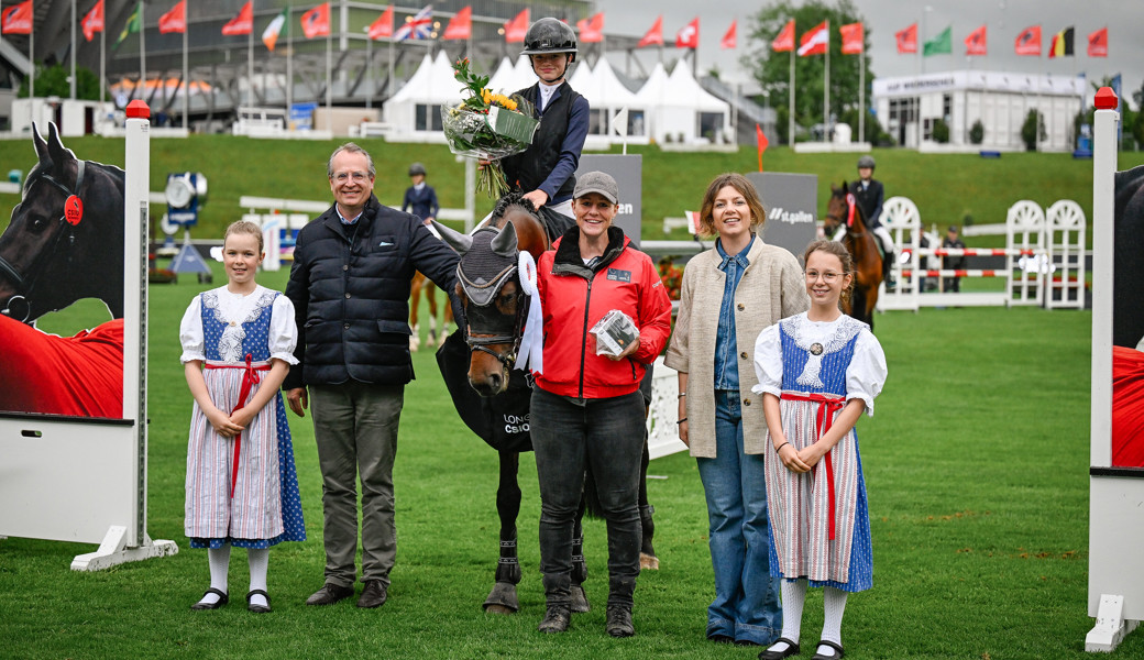 Hedda Fluri siegt einmal mehr beim CSIO Schweiz
