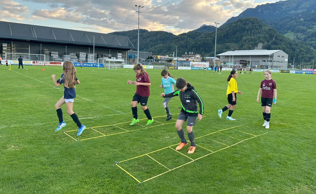 Schnuppertraining mit Rekordbeteiligung