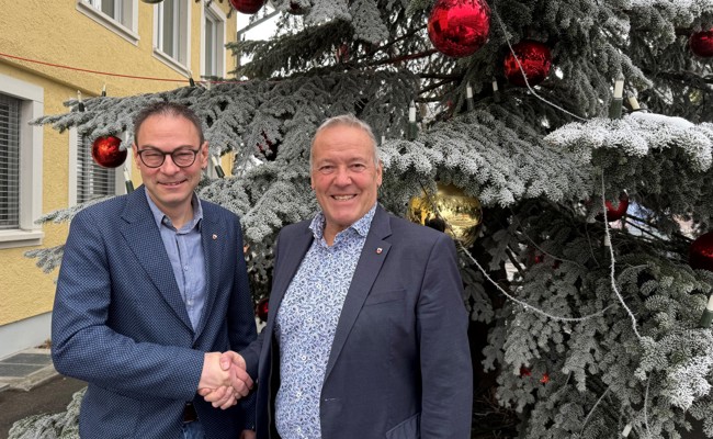 Wechsel ist vollzogen: Schöb übergab an Schöb