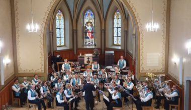 Die Musikgesellschaft bot ein gelungenes Konzert in der evangelischen Kirche