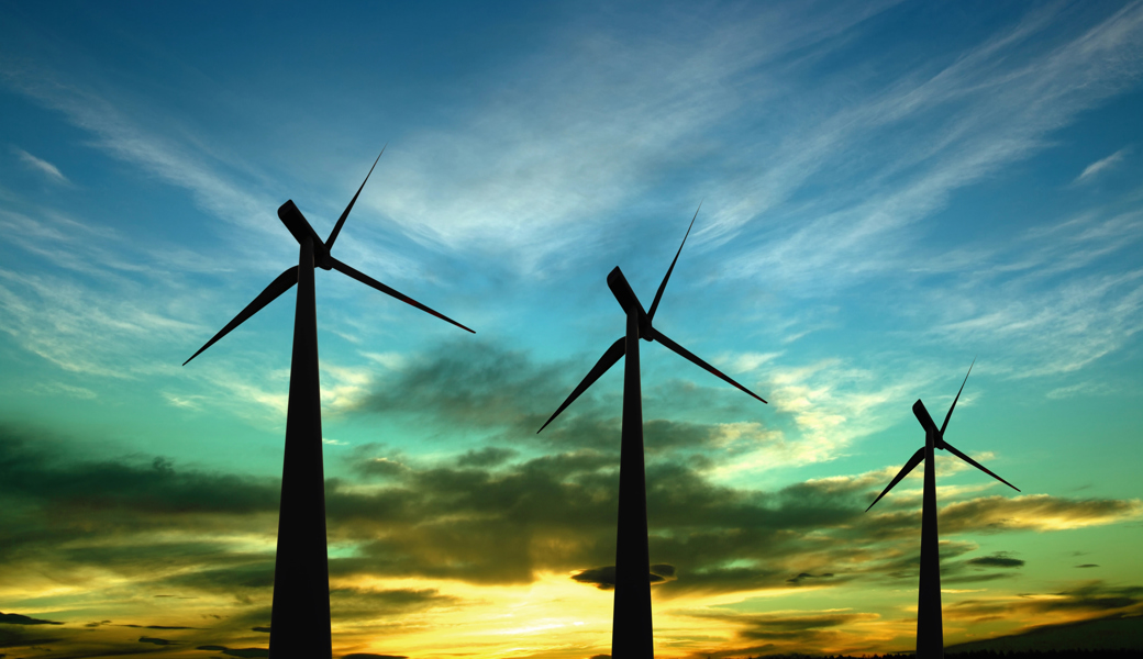 Das Projekt der Axpo umfasst mehrere Windturbinen. 