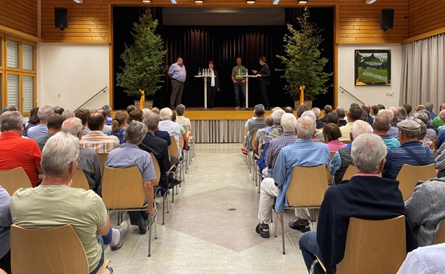 Wahlkampf geht in den Endspurt: So verlief das Podium