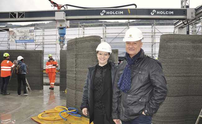 Premiere in der Schweiz: Die Kobelt AG erstellt das erste Gebäude in 3D-Betondruck
