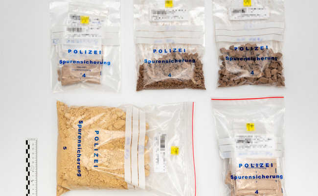 Vier Drogendealer aus dem Verkehr gezogen