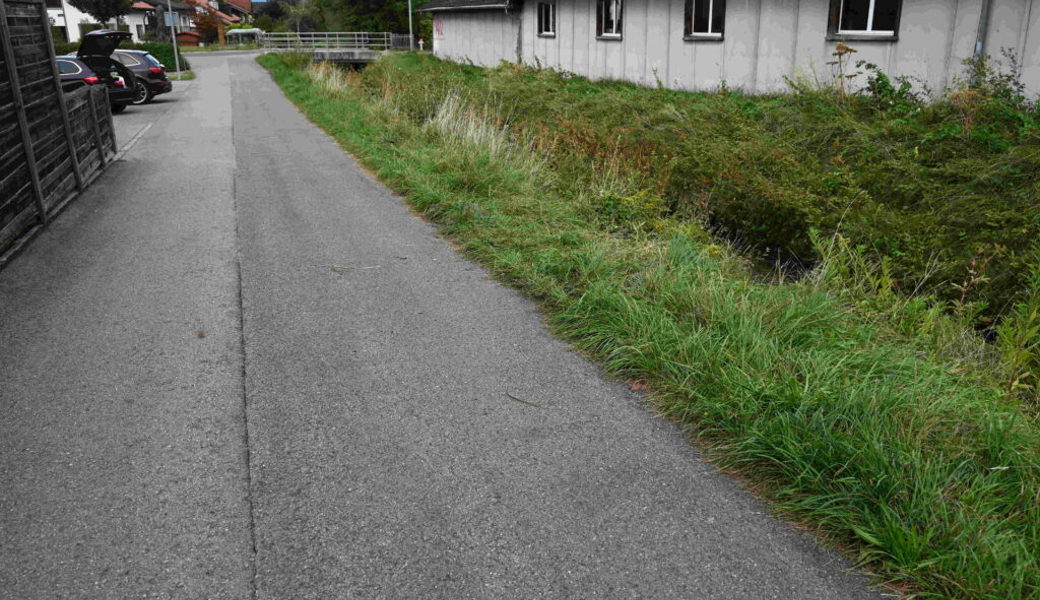  An dieser Stelle stürzte der 31-Jährige in den Bach. 