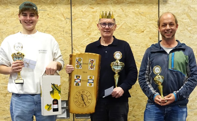 Mit Glück und Geschick: Paul Sturzenegger ist neuer König