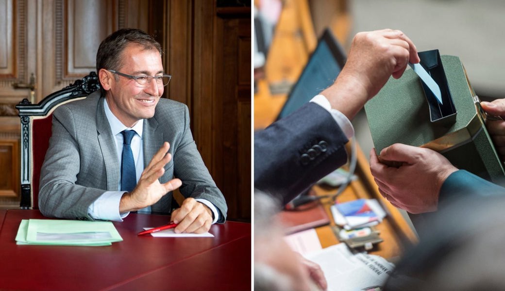 Roland Rino Büchel hat als Stimmenzähler schon ein Dutzend Bundesratswahlen miterlebt. 