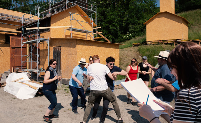 Proben für «Der kopflose Reiter» auf Spielgelände gestartet