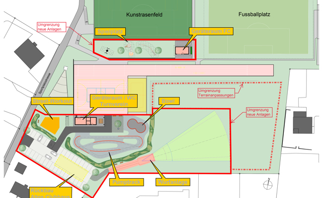 Sportanlagen sollen erweitert werden
