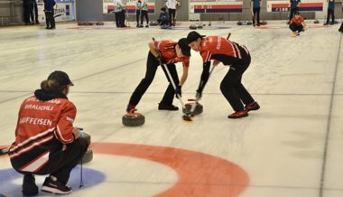 Junge Obertoggenburger Curler haben die Vizeweltmeister gefordert