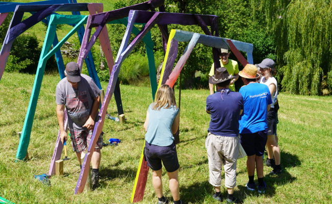 In neue Welten eintauchen: Im Lukashaus fand eine Kunst- und Kulturwoche statt