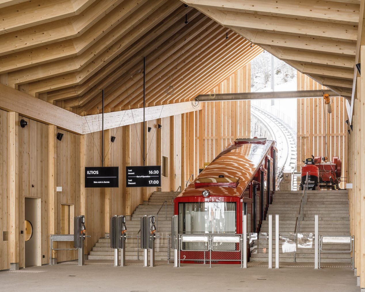 Am Fusse des Chäserrugg gibt es nun einen Bahnhof – und schon die nächsten Projekte