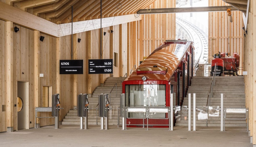 Am Fusse des Chäserrugg gibt es nun einen Bahnhof – und schon die nächsten Projekte