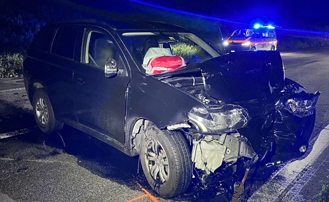 Autobahnabschnitt nach Auffahrunfall gesperrt