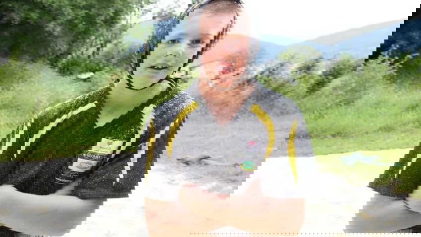  Daniel Gasenzer wird gegen Ende eines Fests nervös und vergibt so häufig noch bessere Platzierungen. 