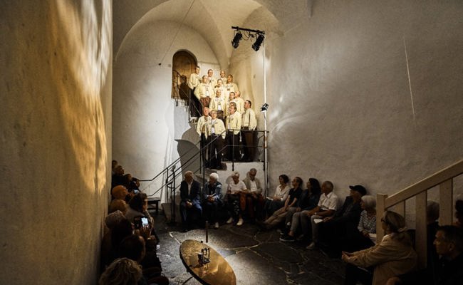 Ein wahrlich beeindruckendes Installationskonzert zur Schlossmediale Werdenberg