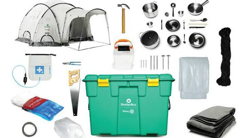 Das hat es in einer Shelterbox drin.