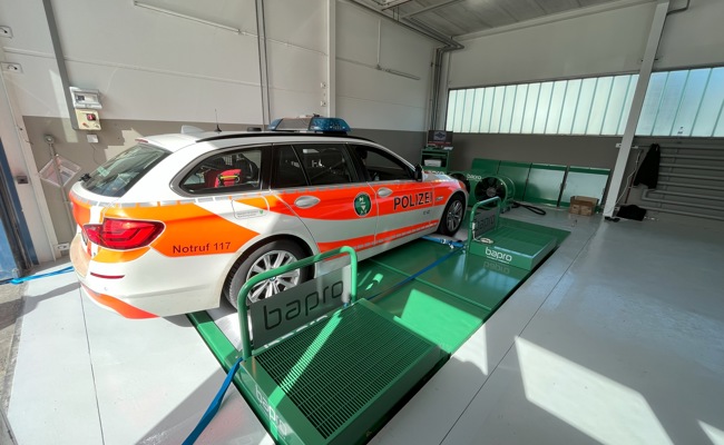 Pionierarbeit: Kantonspolizei eröffnet eigenen Leistungsprüfstand