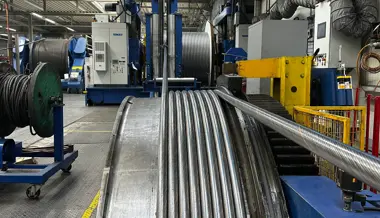 Seile der Säntisbahn bringen 245 Tonnen auf die Waage