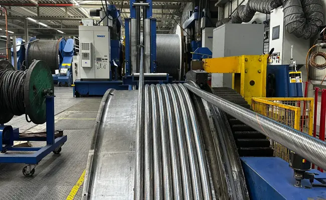 Seile der Säntisbahn bringen 245 Tonnen auf die Waage