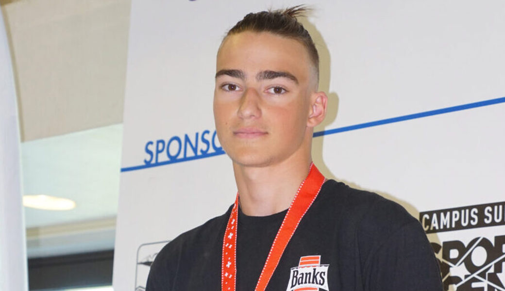 Erfolg an Schweizer Meisterschaften: Schwimmer Rufus Bernhardt holt Silber