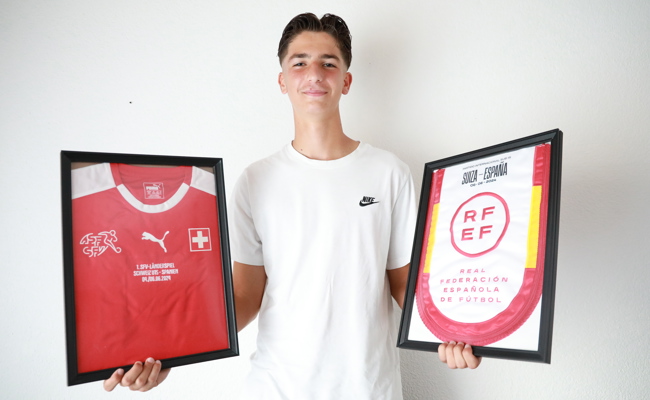 Gentian Ponik: Mit Köpfchen zum Aufgebot für U16-Nati