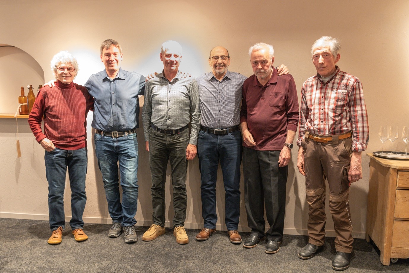 Wechsel im Vorstand des Männerchors Campesia