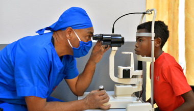 Spenden fürs Augenlicht: Region hilft erblindeten Menschen