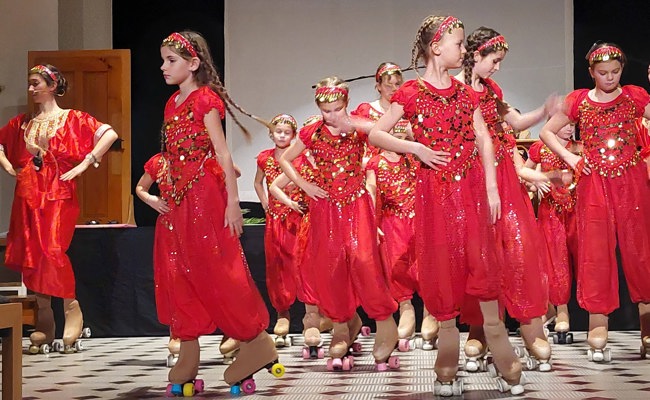 Sieben Weise auf der Reise und Engel auf Rollschuhen